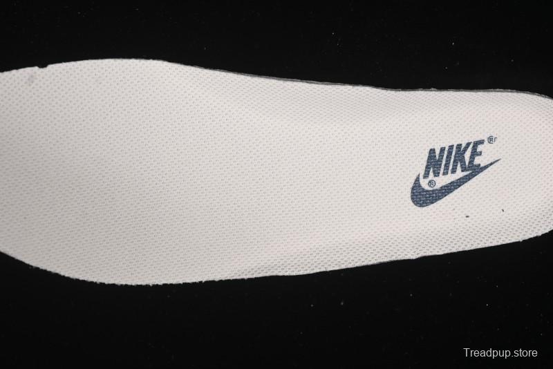 Nike Air Force 1 '07 Low Supreme Collaboration Two-Tone Blue Grey Lace-Up Casual Sneakers - DM6868-068