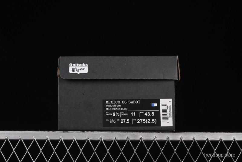 Onitsuka Tiger Mexico 66 Sabot Slip-On Shoes with Breathable Mesh Upper - 1183C123-200