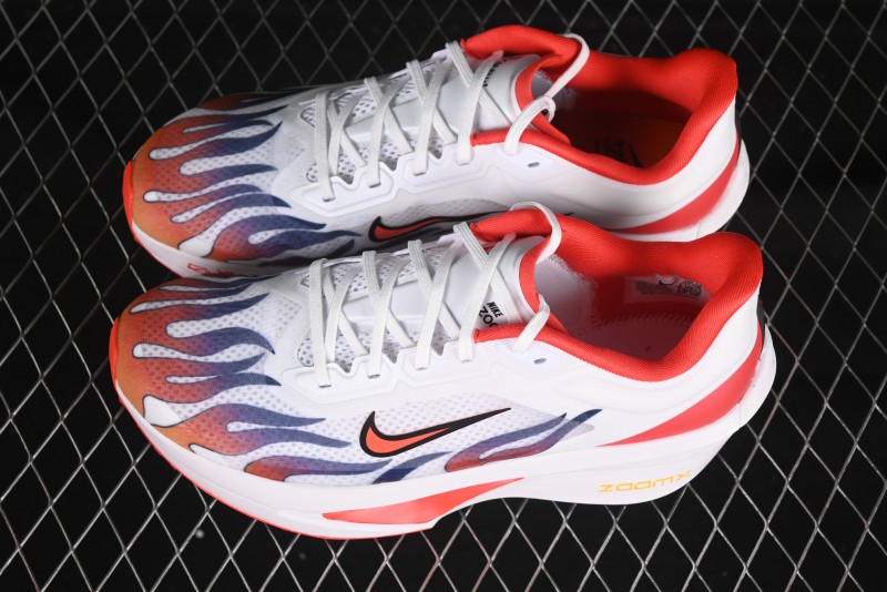 Nike Zoom Fly 6 Lightweight Responsive Running Shoes with Carbon Fiber Plate - HQ3498-100