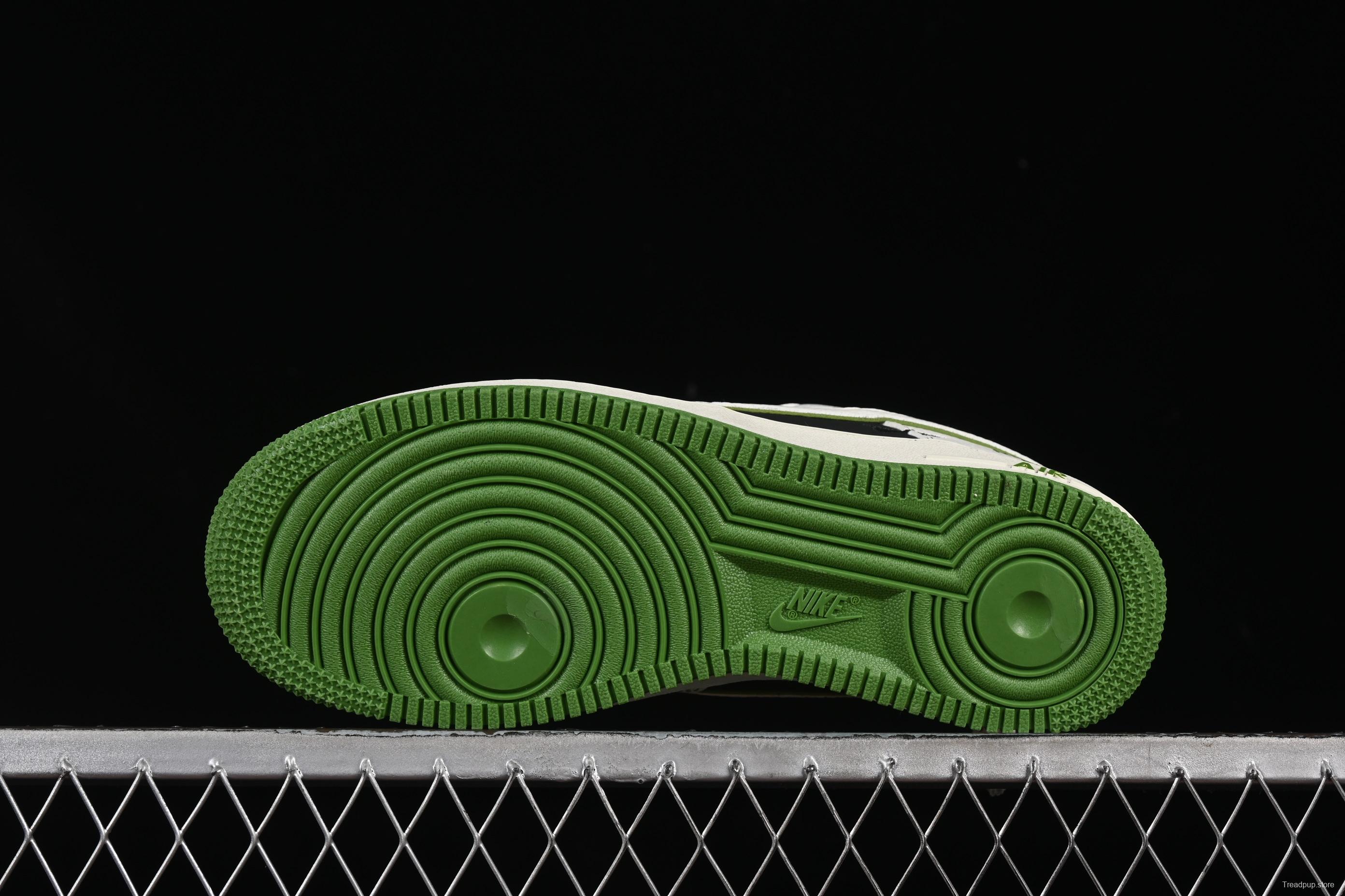 Nike Air Force 1 '07 Low The North Face Collaboration White Black Green Casual Sneakers - SC9207-527