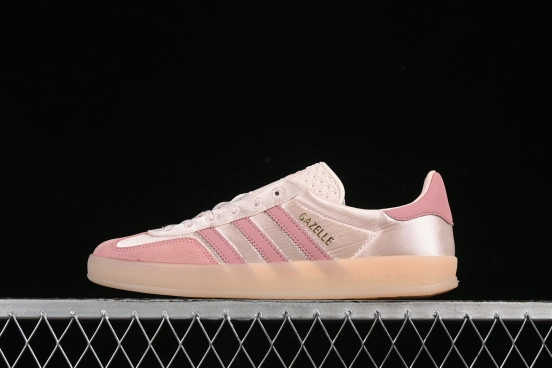 Adidas Originals Gazelle Indoor Retro Casual Sneakers with Anti-Slip and Wear-Resistant Sole - JI2709