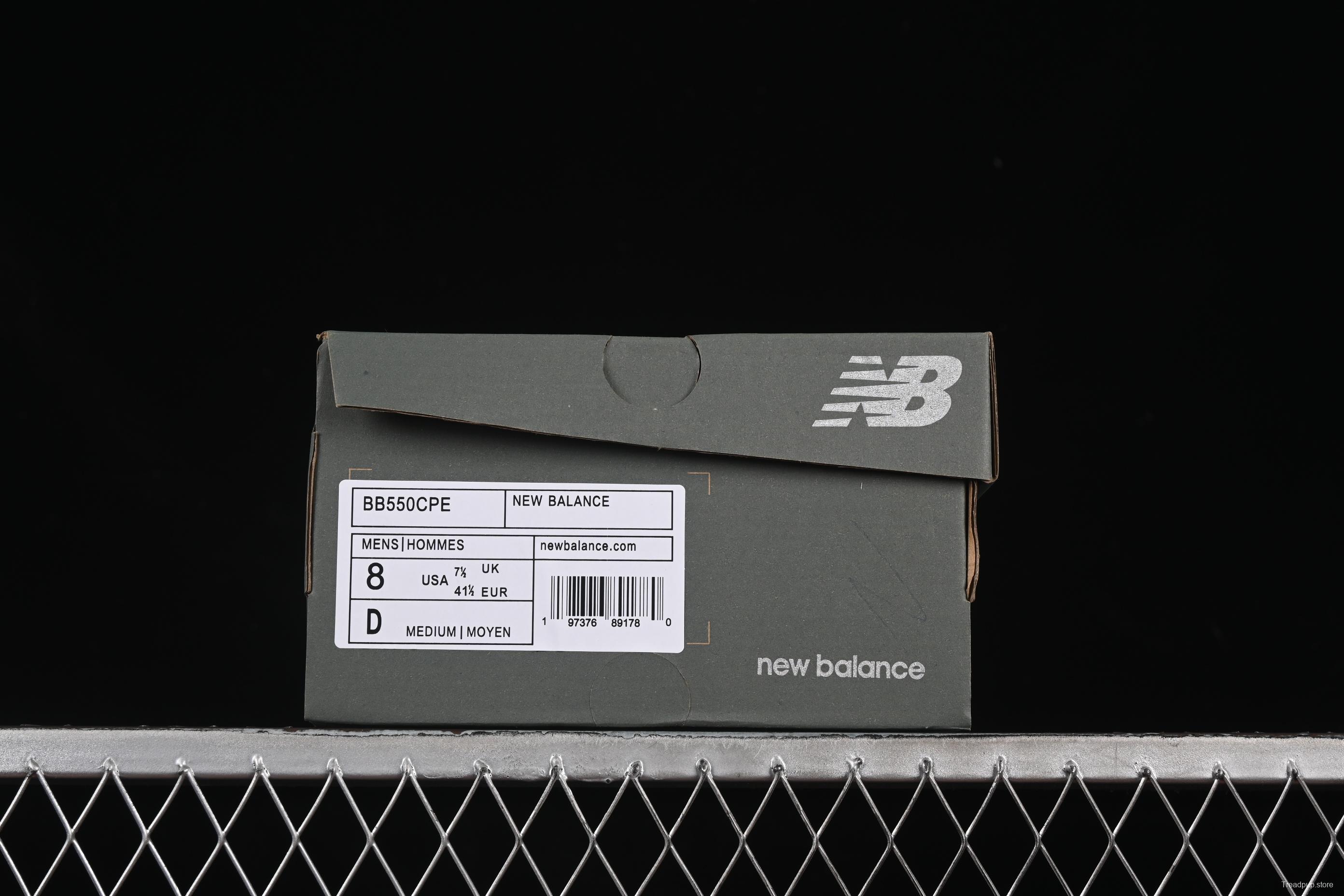 New Balance BB550 Series Leather Unisex Casual Running Shoes - BB550CPE