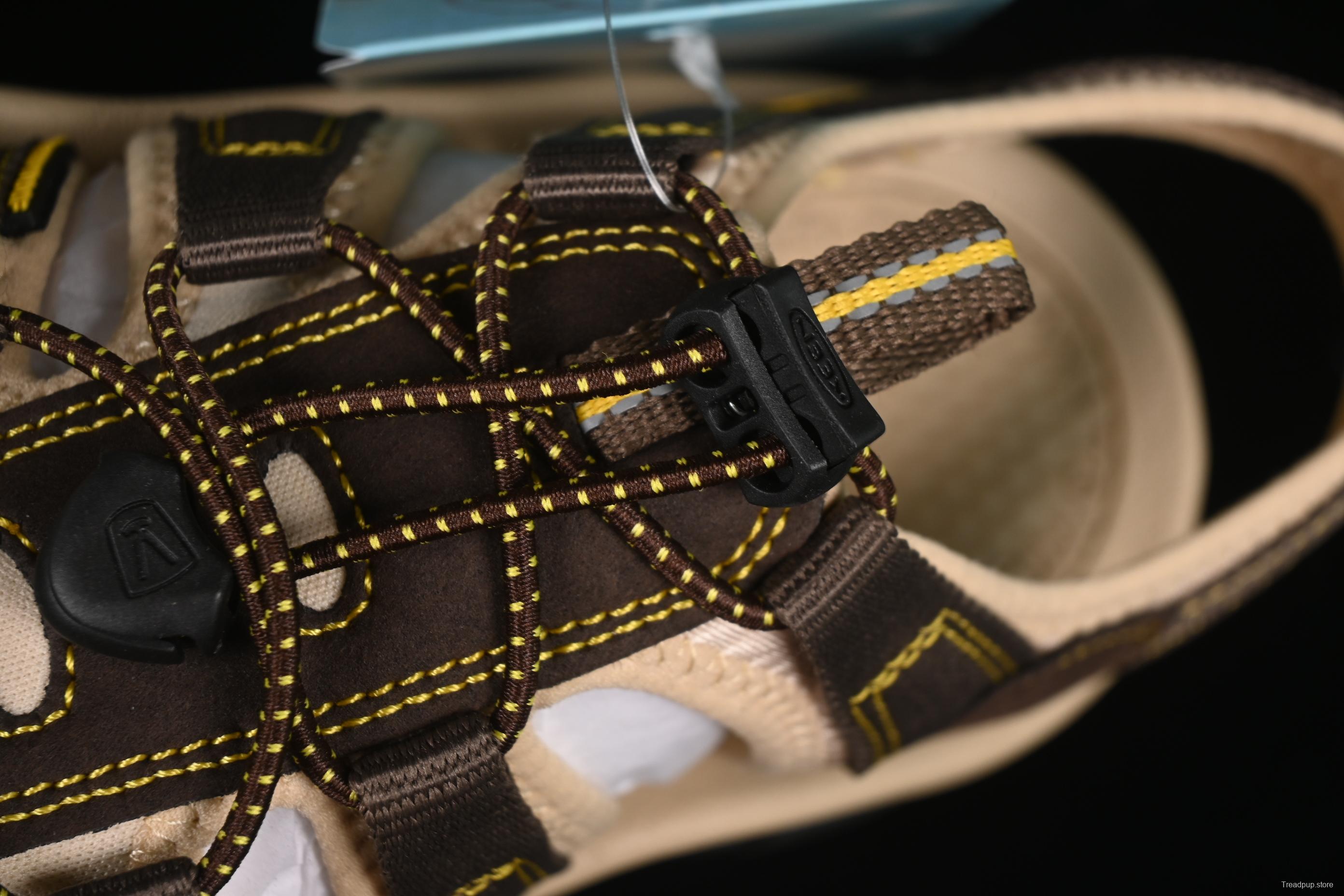 Keen Newport Summer Trendy Woven Elastic Strap Water Hiking Outdoor Sandals - 1022258 Khaki