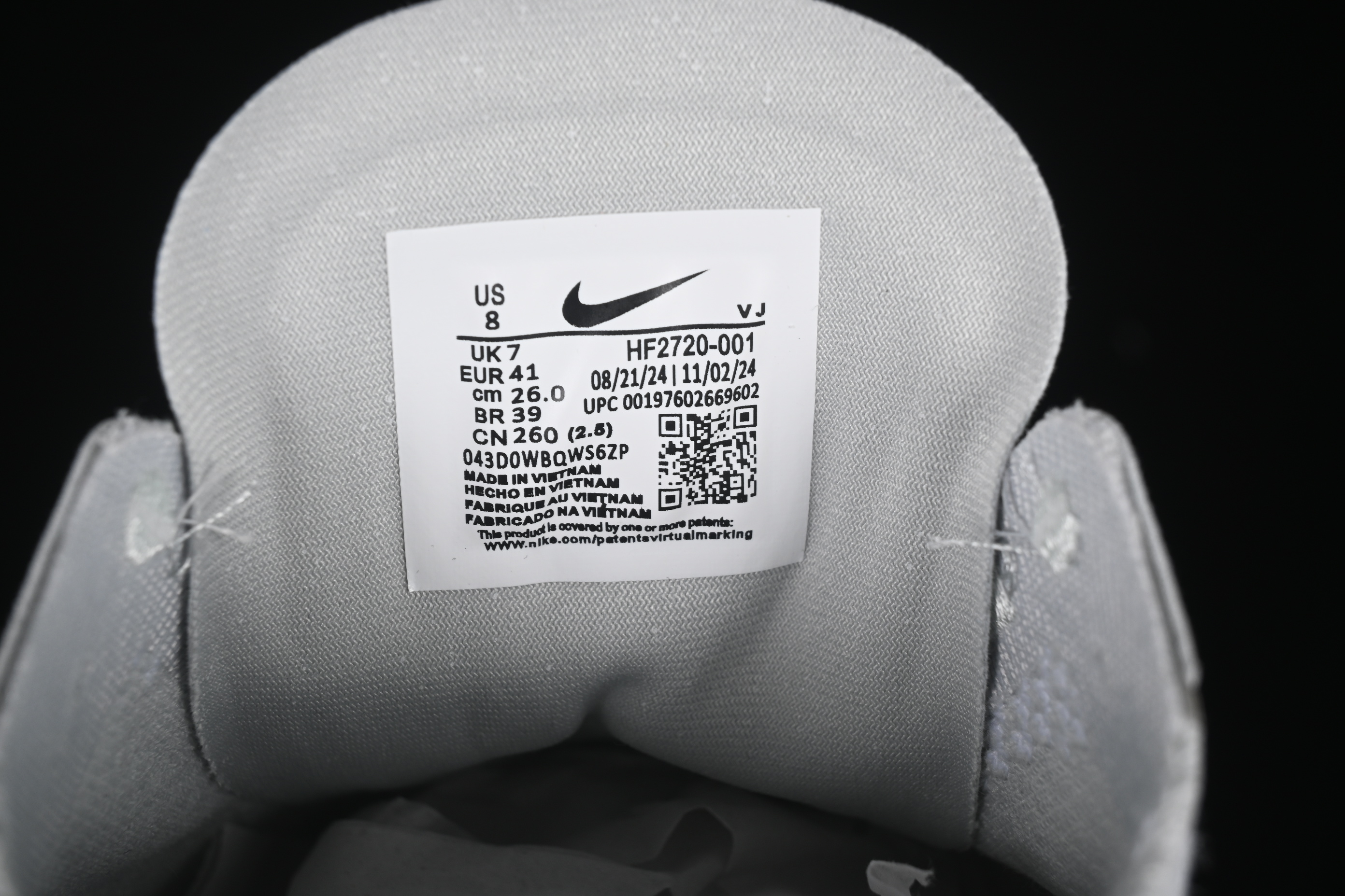 Nike Free 2025 Breathable Knit Upper Cushioned Running Shoes - HF2720-001