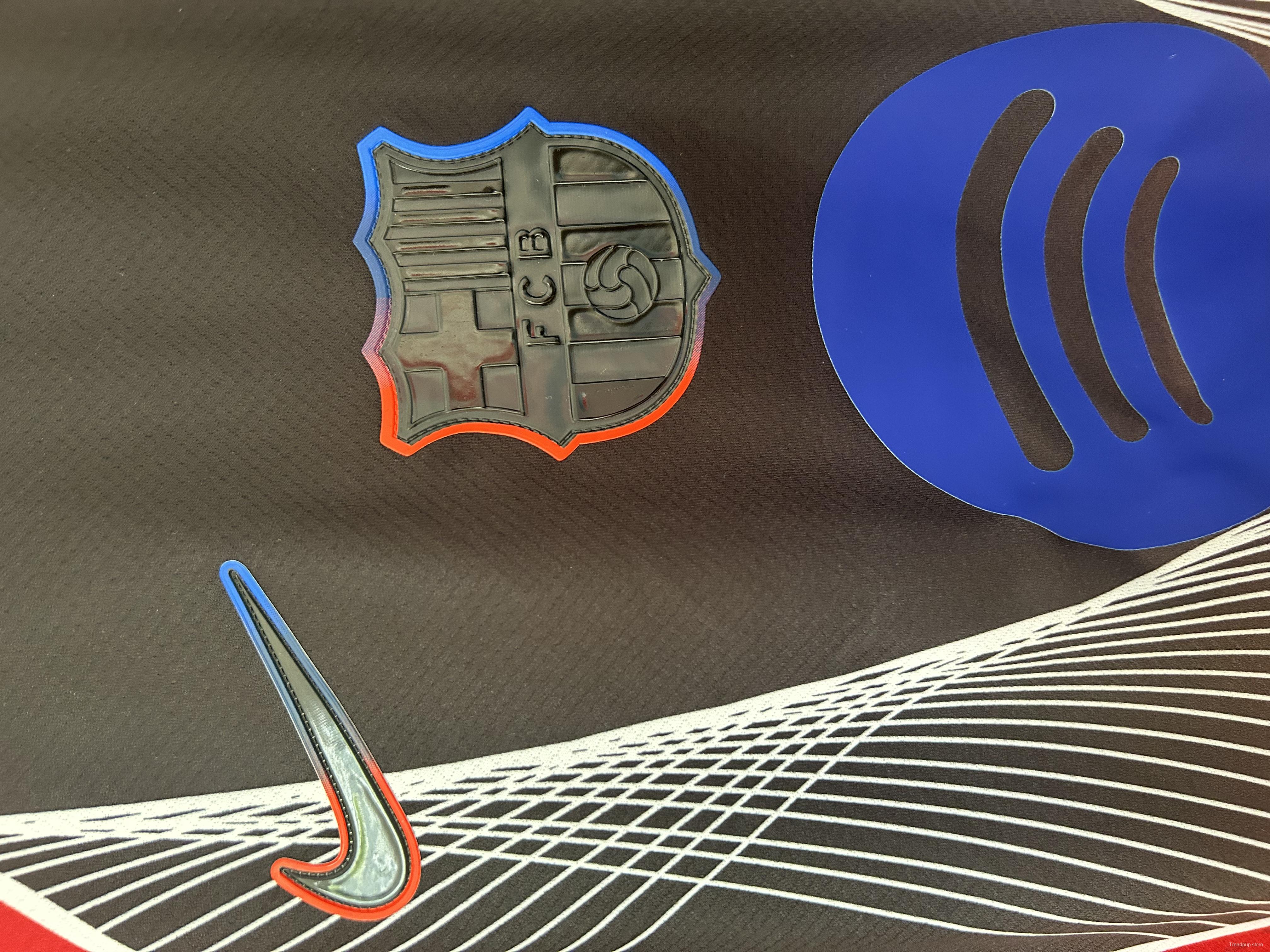 25/26 Barcelona Red with Black Panel Spotify Jersey