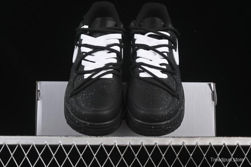 Nike Air Force 1'07 Low White Starry Splatter Casual Sneakers - ZH0316-090
