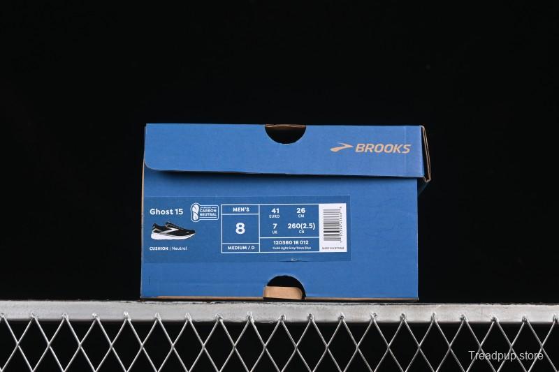 Brooks Ghost 15 Low-Cut Breathable Cushioned Support Casual Running Shoes - 1203801B012