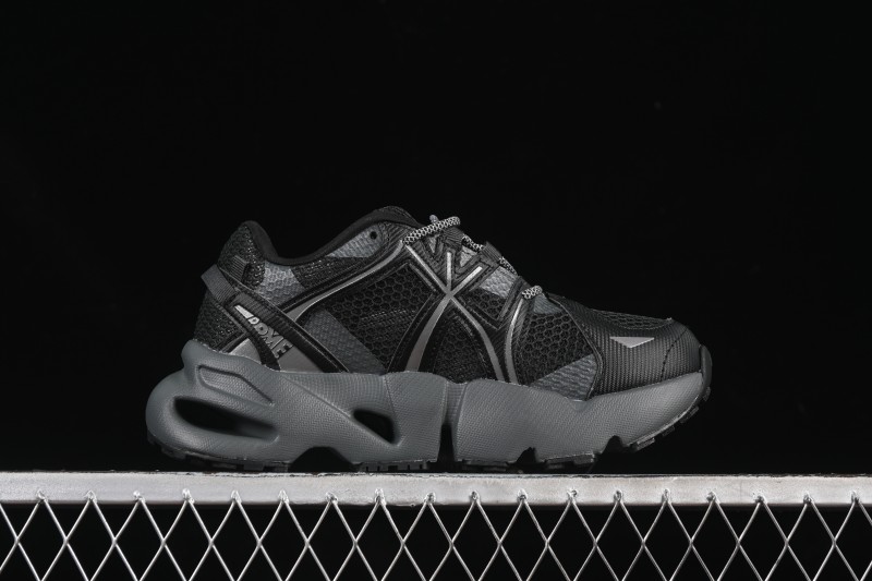 New York Yankees MLB Dome Runner Thick Sole Hollow Out Height Increasing Casual Running Shoes - 3ARND015N50BKS