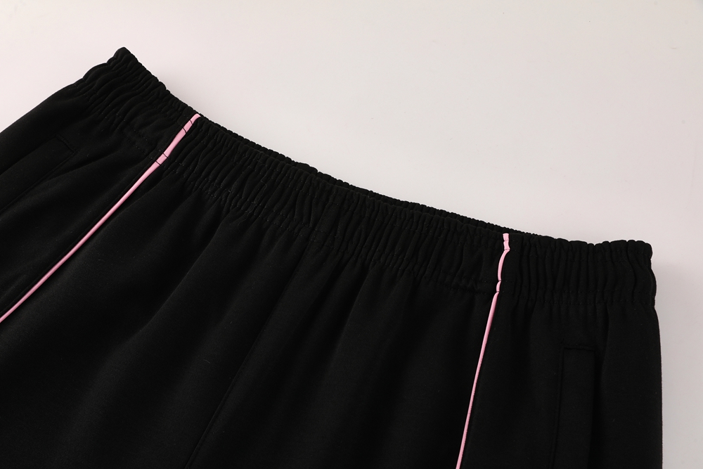 2025 Inter Miami Black Full Hoodie Zipper Jacket +Long Pants