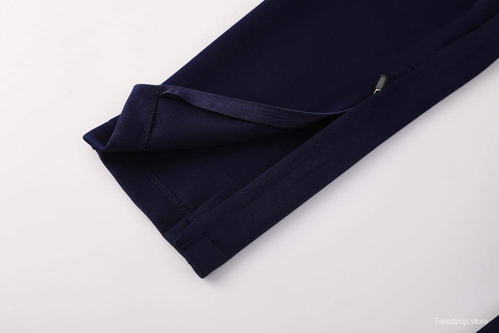 2025 NIKE Navy Full Zipper Jacket + Long Pants