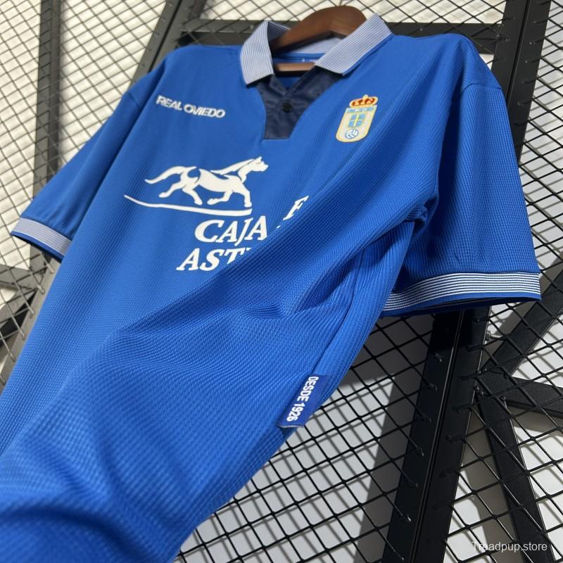 96/97 Retro Real Oviedo Home Jersey