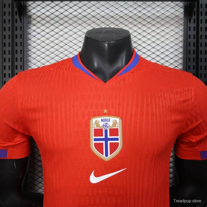 Player Version 2025 Norway Home Jersey