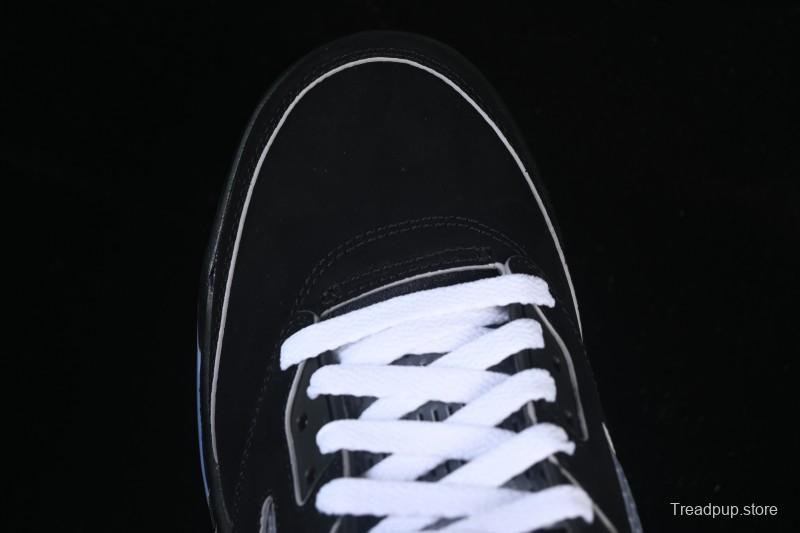 Nike Air Jordan 5 Black Metallic Reimagined Retro Basketball Shoes - HF3975-001