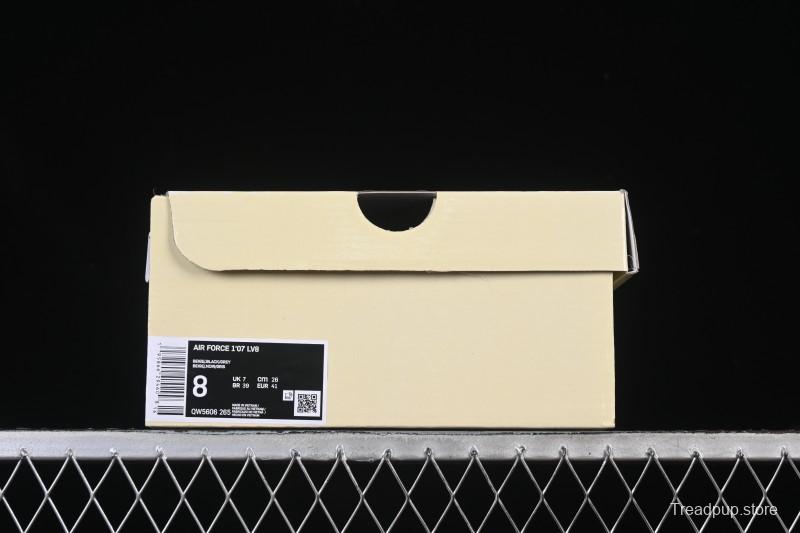 Nike Air Force 1 '07 Low G-Dragon Collaboration Daisy Beige Black Grey Casual Sneakers - QW5606-265