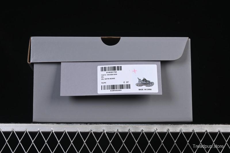 Balenciaga 3XL Satin Bows Trendy Running Shoes - W3XSB9200