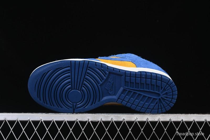 Nike Dunk Low Panda Blue Orange Low-Top Casual Skate Shoes - IH7648-700