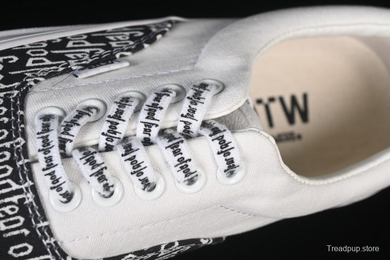 Vans Era 44 Low-Top Casual Skate Shoes with All-Over Logo Print - VN0A3MQ5PZP1