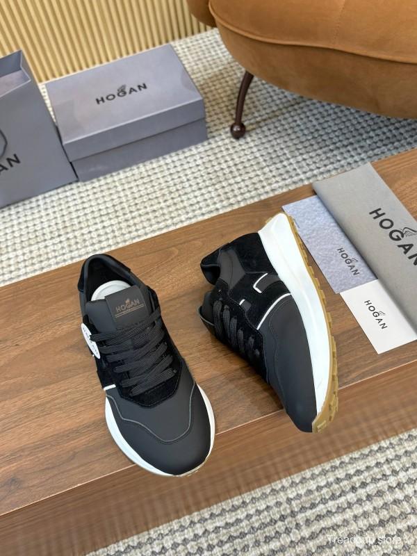 Hogan H-STRIPES Series Couple Thick Sole Dad Shoes Airship Sneakers - AS00350