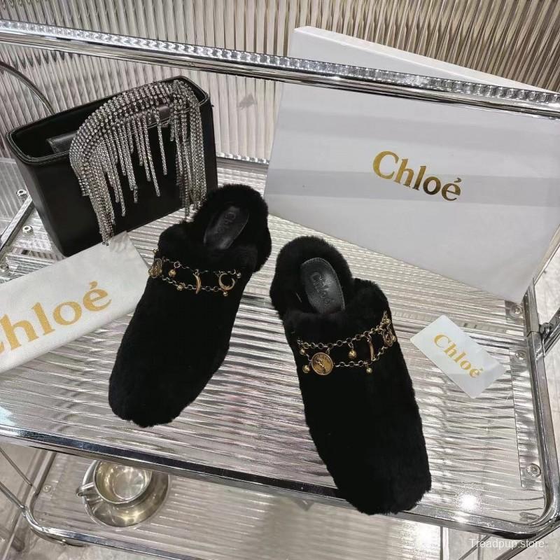 Chloe 2026 Real Fur Slippers - LY00320