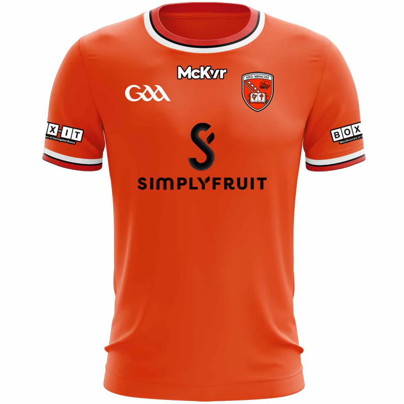 25/26 Armagh GAA Orange with White Trim Jersey