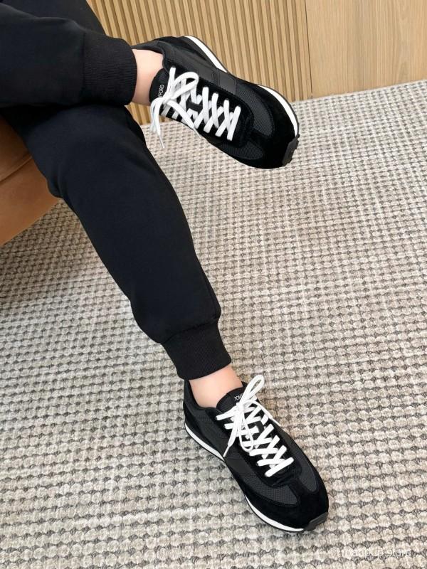 TOM FORD 2025 Spring Summer Fashion Casual Shoes with Classic Color Blocking and Imported Leather Insole - AS00350