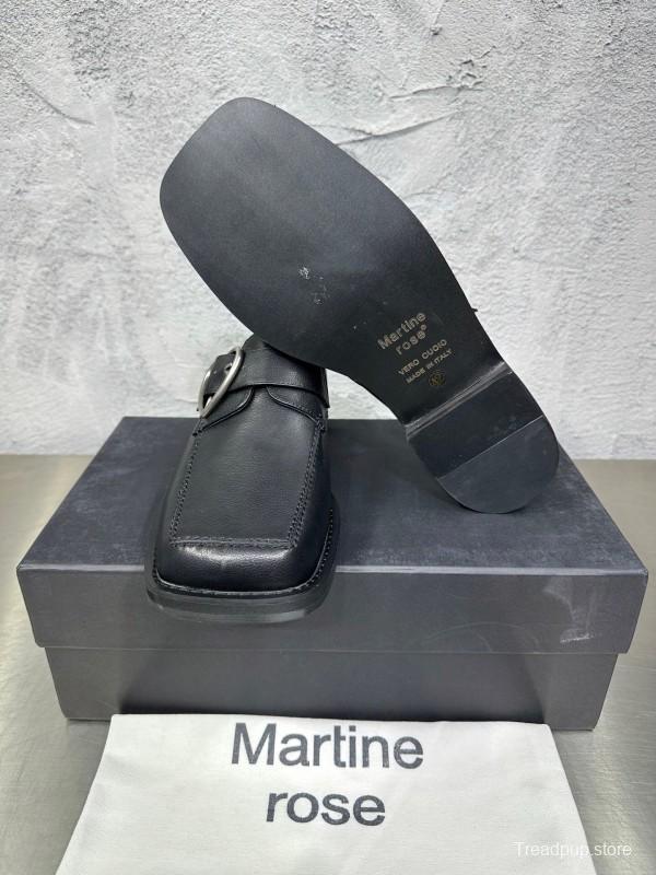 Adidas 2025 SS Square Toe Derby Shoes with Chain Buckle - KFY00400