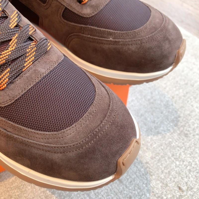 H Boot-Type Early Spring New Shoes with Classic Chelsea and British Color Blocking Design - AS00380