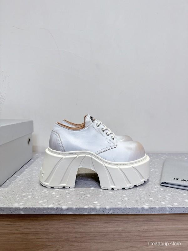 SMFK 2025SS Derby Shoes with Thick Sole Platform - LY00260