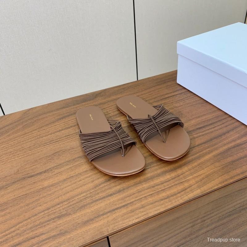 The Row Roman Net Sandals 2025 SS Minimalist Design - KFY00210