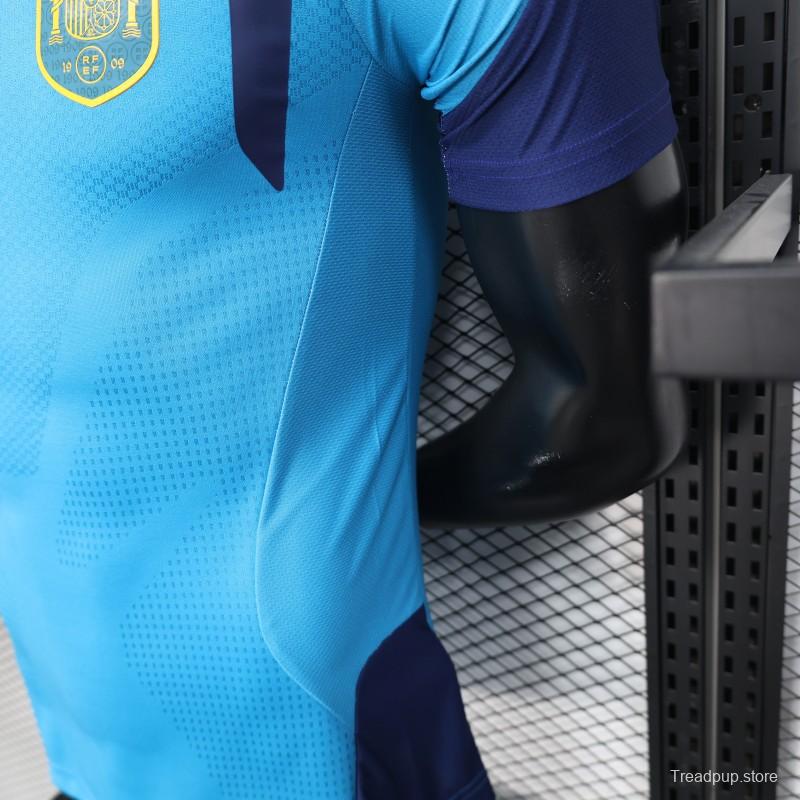 2026 Player Version  Spain  Sky Blue Training Jersey