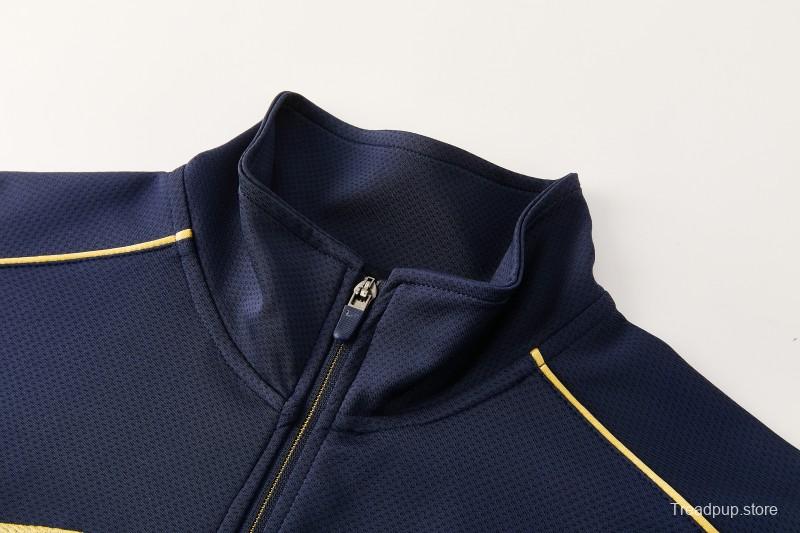 2026 NIKE Navy Full Zipper Jacket + Long Pants