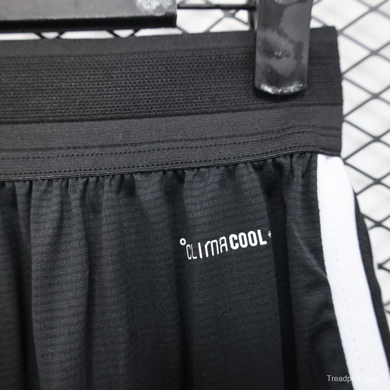 2026 Player Version Germany Black with White Stripes Shorts