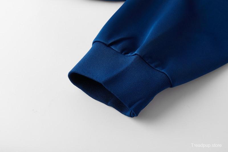 2026  Adidas Royal Blue Full Zipper Jacket + Long Pants