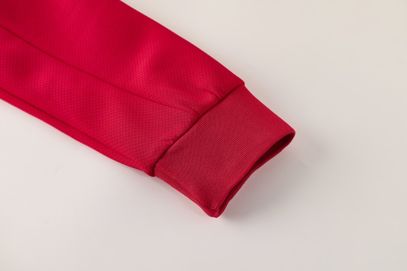 2026 Nike Red Full Zipper Jacket + Long Pants