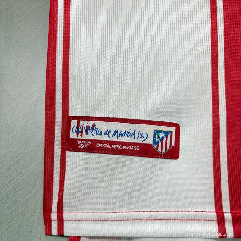 1999/00 Retro Atletico Madrid Home Jersey