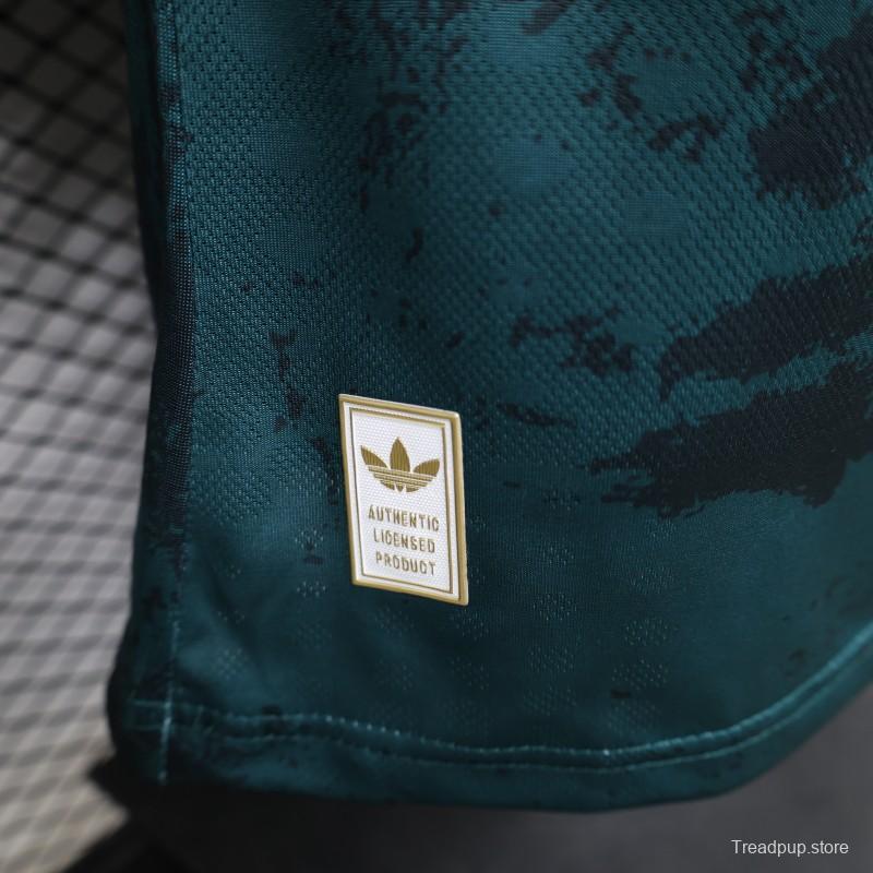 Player Version 26/27 Manchester United Teal & Gold Third Special Edition Jersey