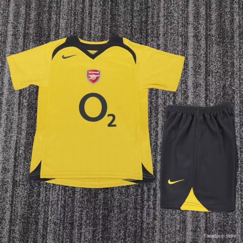 Retro Kids 05/06 Arsenal Away Jersey