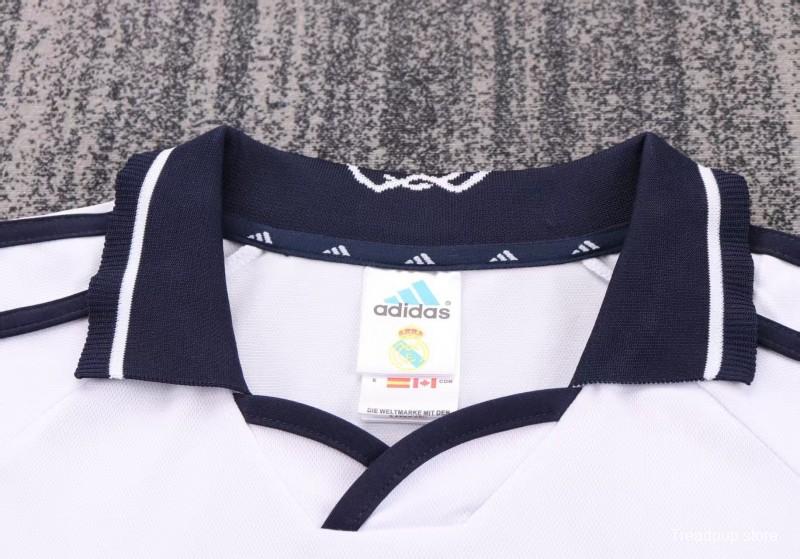 Retro Kids 00/01 Real Madrid Home Jersey