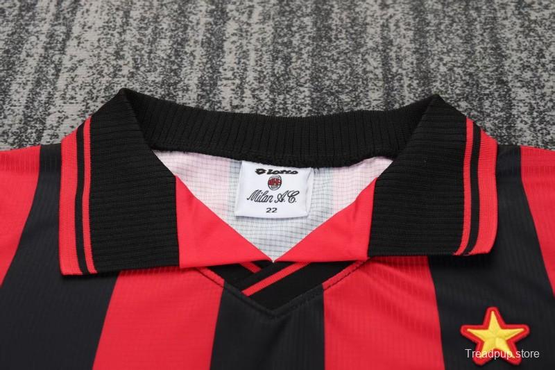 Retro Kids 97/98 AC Milan Home Jersey