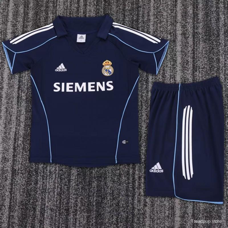 Retro Kids 05/06 Real Madrid Away Jersey