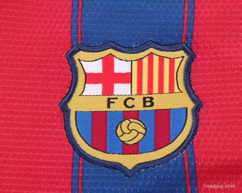 Retro Kids 09/10 FC Barcelona Home Jersey