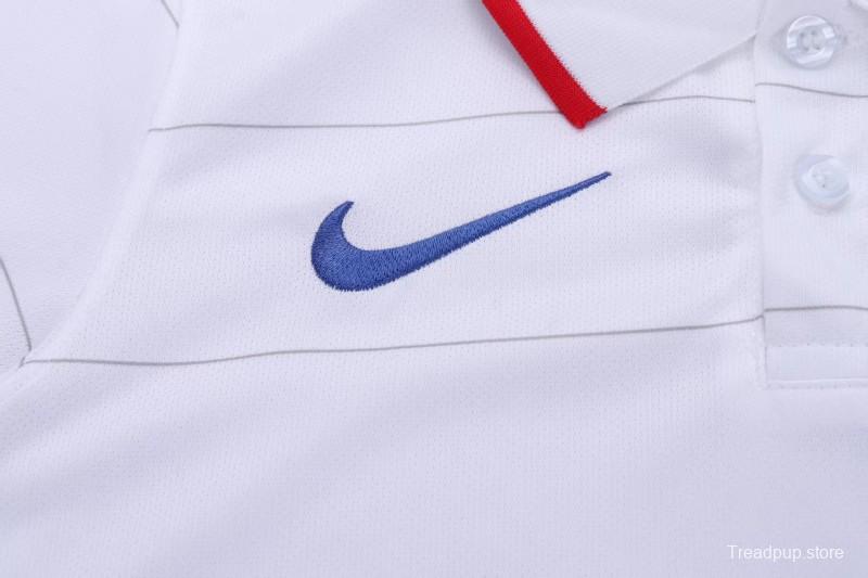 Retro 2014 Kids USA White Home Jersey