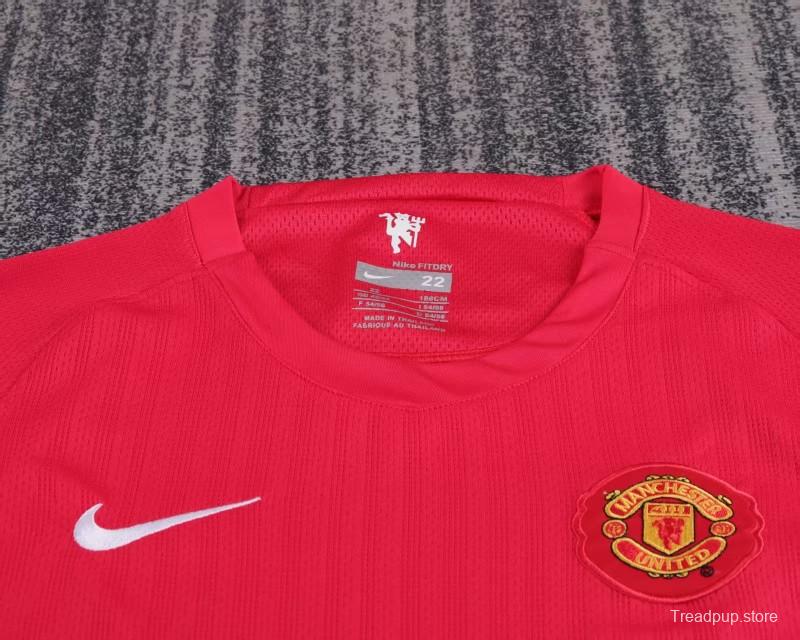 Retro Kids 07/08 Manchester United Home Jersey