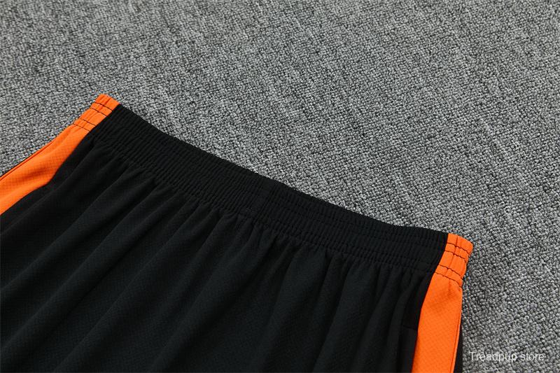 26/27 Netherlands Home Orange Short Sleeve + Soccer Shorts