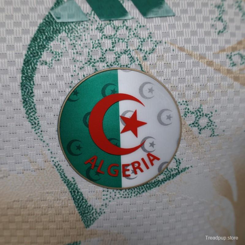 Player Version 26/27 Algeria White  Special Edition  Home Jersey