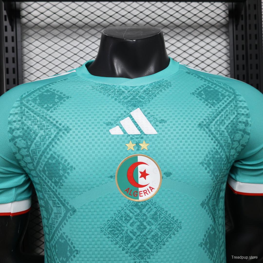 Player Version 26/27 Algeria Teal Green  Special Edition Away Jersey