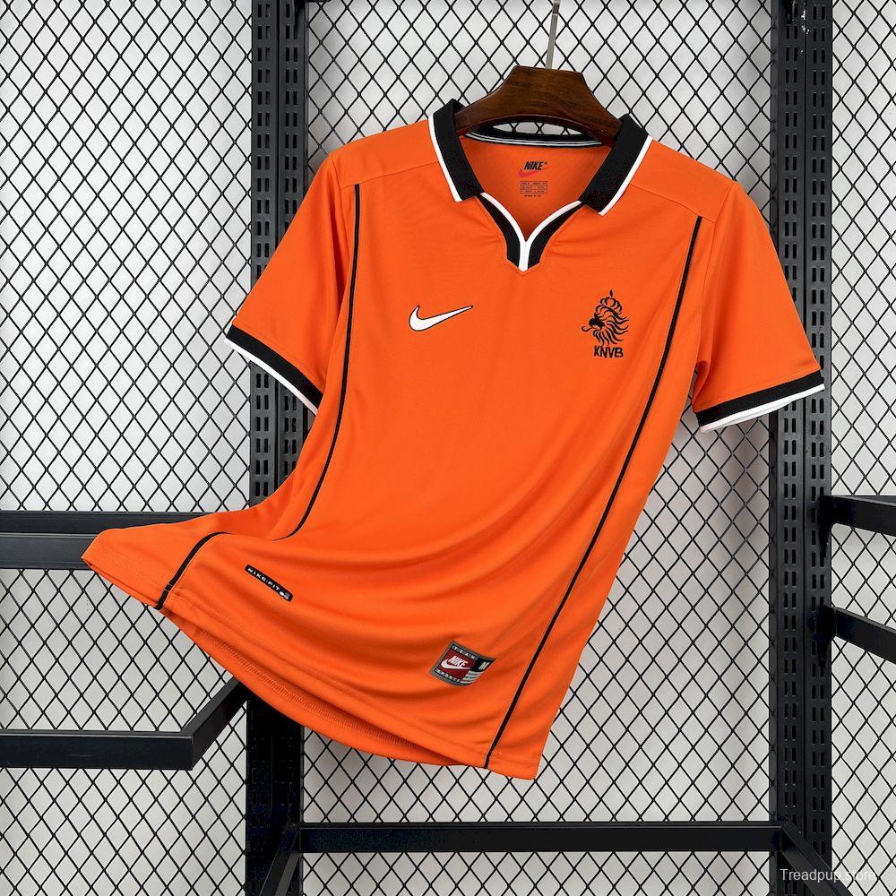1998 Retro Netherlands Home Jersey