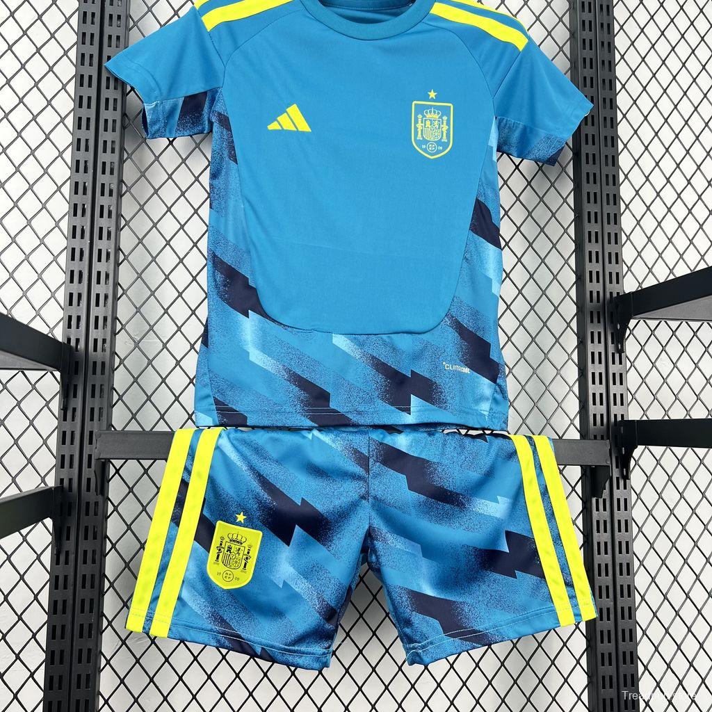 2026 Kids Spain World Cup Goalkeeper Kit