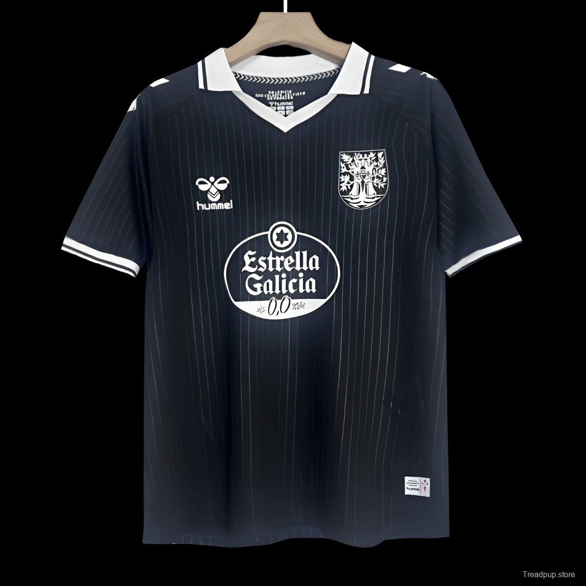25/26 Celta Vigo 2025 Hummel "Olive Tree of 100 Years" Black Jersey