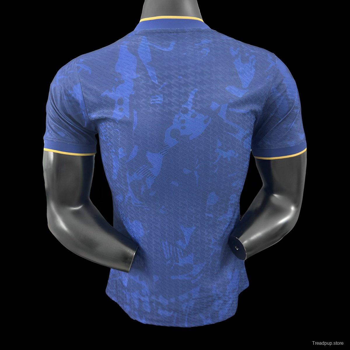 Player Version 25/26 Chelsea Blue with Yellow Accents Jersey